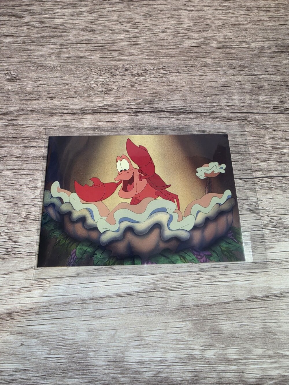 ✨️BUY 3 FOR $22 Sebastian, The Little Mermaid, 1989 Postcard